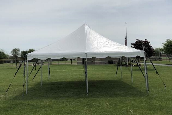 20 x 20 pole tent for parties, events, festivals - Dremcor